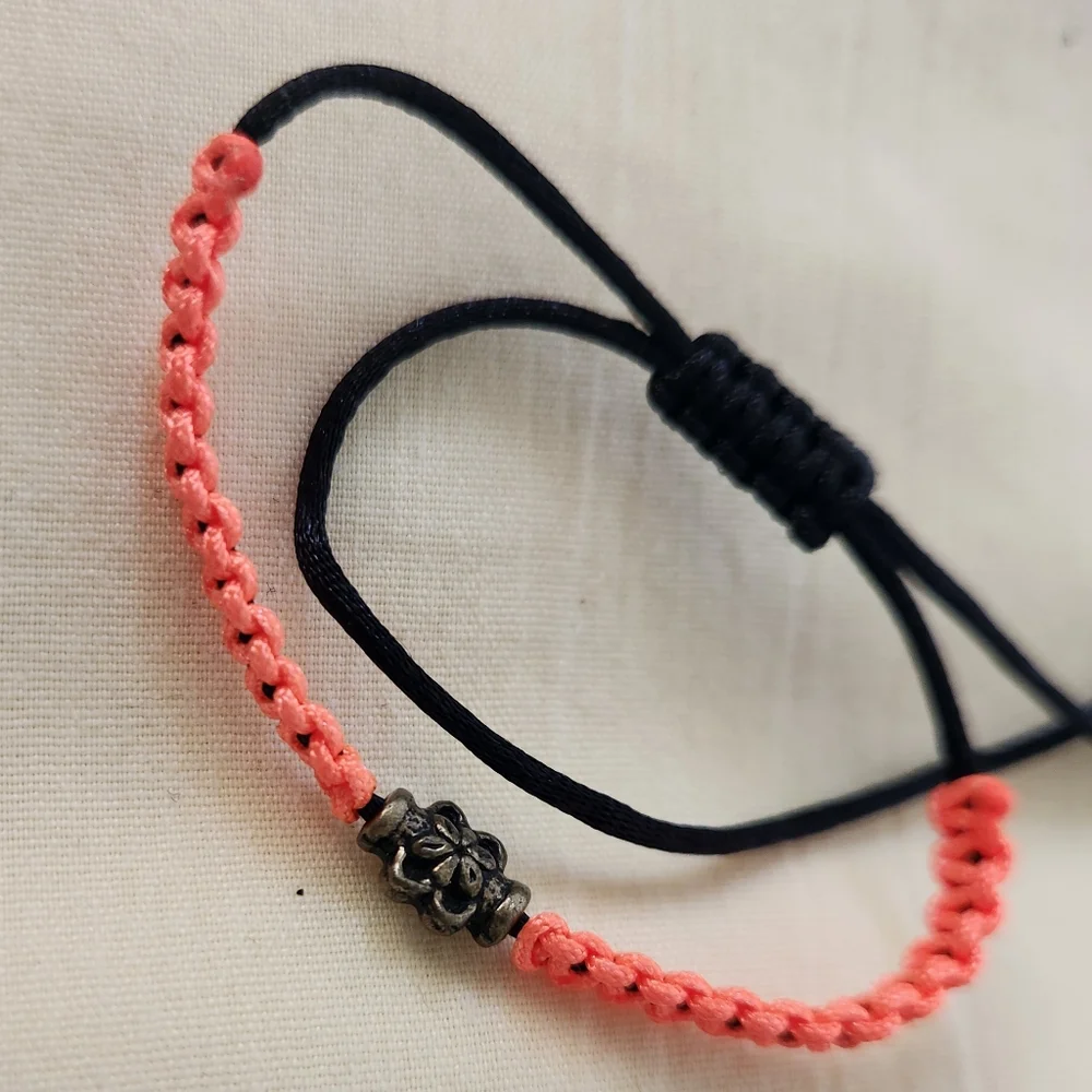 Adjustable Bracelet Handmade Braided Bracelet 4 Pieces  Unisex #01